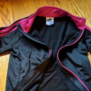 Adidas girls warm up/track suit